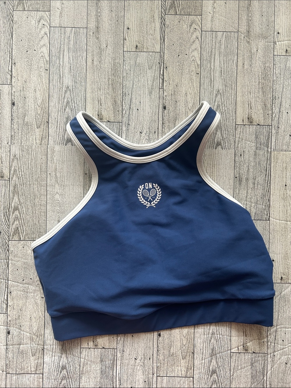 Old Navy medium support Powersoft racerback sports bra M